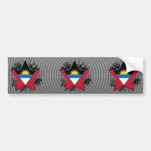 Antigua and Barbuda Star Bumper Sticker