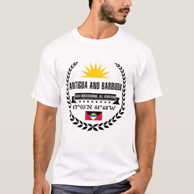 Antigua and Barbuda T-Shirt (Front)