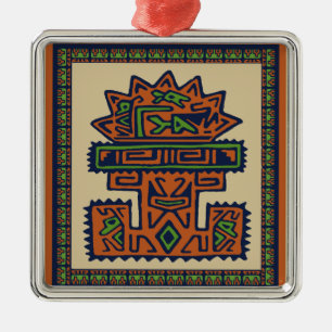 Antigua Argentina Metal Ornament
