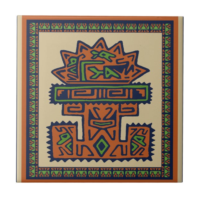 Antigua Argentina Tile (Front)