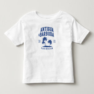 Antigua & Barbuda Caribbean Palm Tree Toddler T-shirt