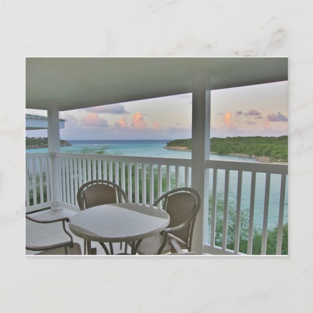 Antigua bay postcard (Front)