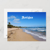 Antigua Beach Postcard (Front/Back)