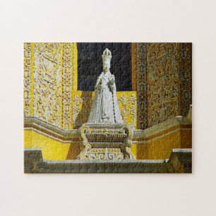 Antigua convent Merced Cloister. Jigsaw Puzzle