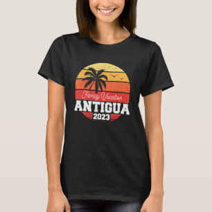 Antigua Family Vacation 2023 Matching Holiday Summ T-Shirt