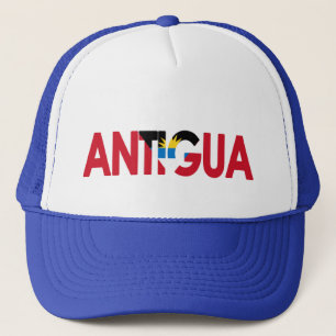 Antigua Flag Antiguan Barbudan Caribbean Carnival Trucker Hat
