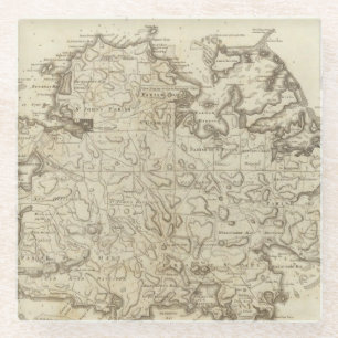 Antigua Glass Coaster