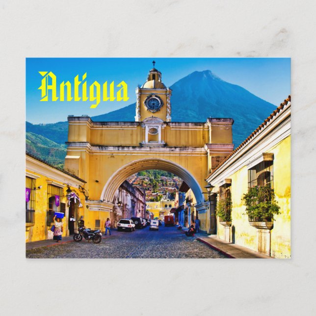 Antigua, Guatemala, Central America Postcard (Front)