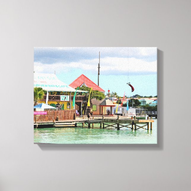 Antigua, Island in the Caribbean Canvas Print (Front)