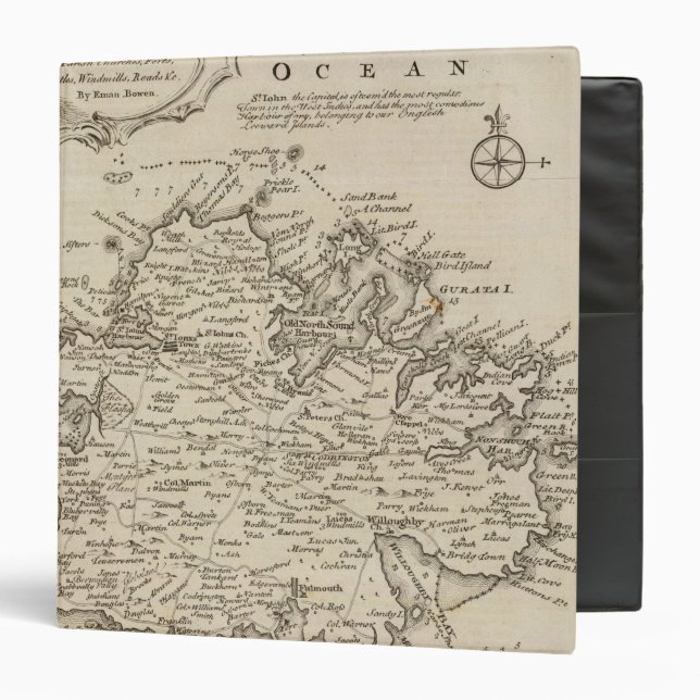 Antigua or Antego Binder (Front/Inside)