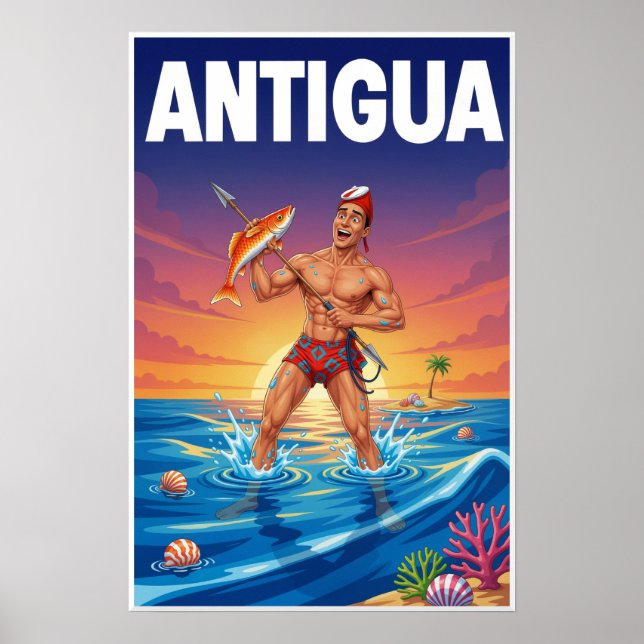 Antigua Poster (Front)