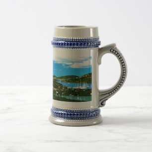 Antigua Sailboat races Beer Stein