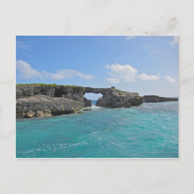 antigua sea postcard (Front)