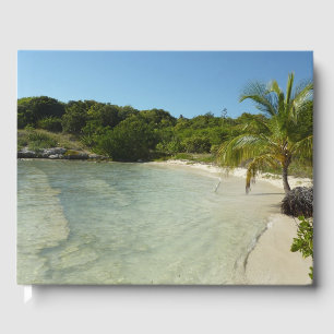 Antiguan Beach Beautiful Tropical Landscape Guest Book