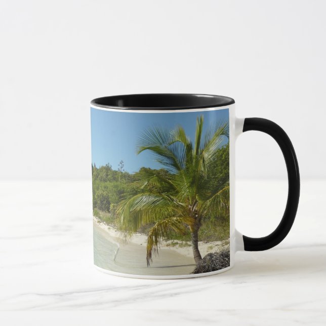 Antiguan Beach Beautiful Tropical Landscape Mug (Right)