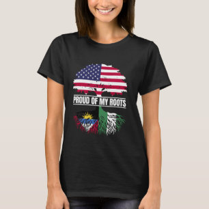 Antiguan Nigerian Heritage Proud of My Roots Antig T-Shirt