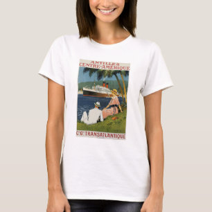 Antilles Centre-Amerique French Line T-shirt