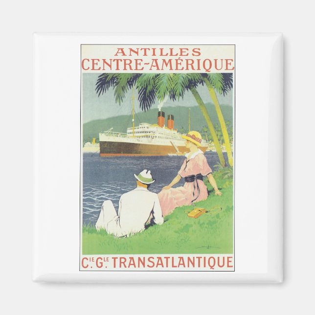 Antilles Centre-Amerique Magnet (Front)