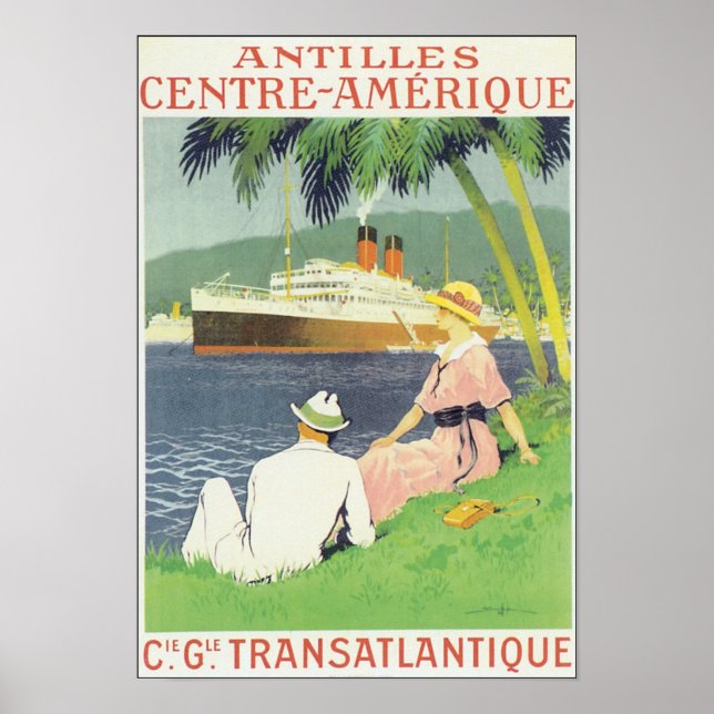 Antilles Centre-Amerique Poster (Front)