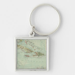 Antilles or West Indies Keychain