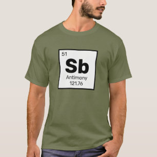 Antimoine / Tableau Périodique - T-shirt Élément S