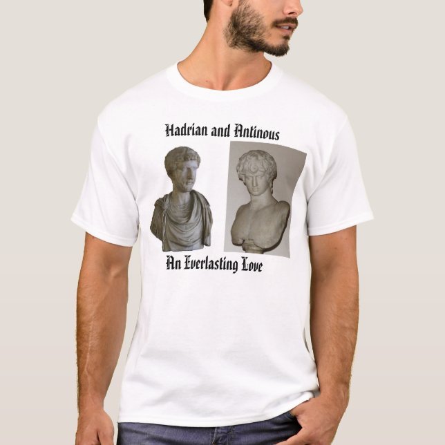 Antinous, Hadrian, Hadrian and Antinous, An Eve... T-Shirt (Front)