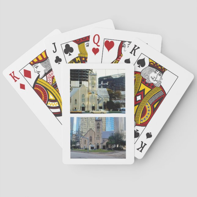 antioch church playing cards (Back)