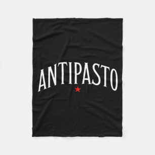 Antipasto, Italian Food Lover Foodie  Fleece Blanket