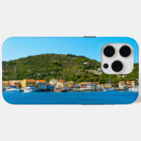 Antipaxos harbor coast