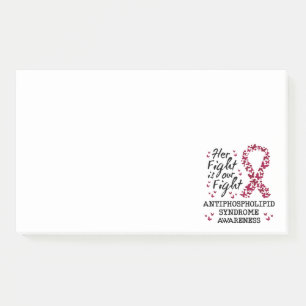 Antiphospholipid syndrome Awareness Post-it Notes