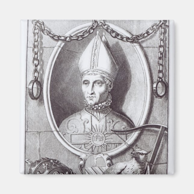Antipope John XXIII, 1713 Magnet (Front)