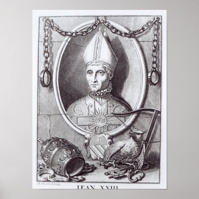 Antipope John XXIII, 1713 Poster (Front)