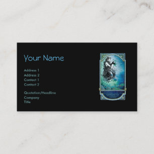 Antiquarian Mermaid Whimsical Business Cards
