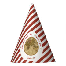 Antique 1786 Eastern Hemisphere Map Theme Party