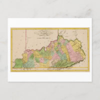 Antique 1815 Map of Kentucky