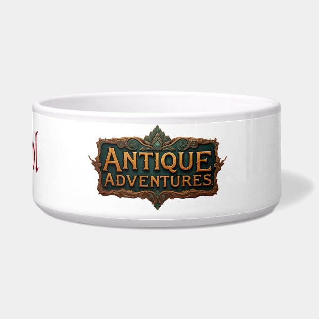 Antique Adventures Typography Art Timeless -  (Front)