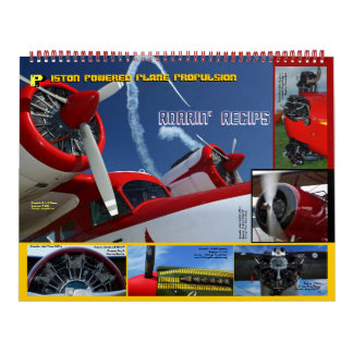 Antique Aircraft Engines Huge 2015 Calendar