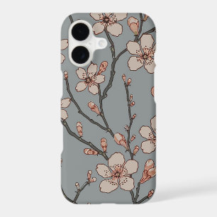 Antique Almond Blossom Art Nouveau Pattern