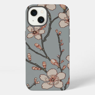 Antique Almond Blossom Art Nouveau Pattern iPhone 13 Case