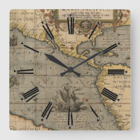 Antique Americas Map