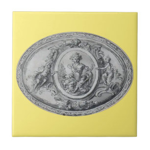 Antique Angels and Gods Greek Roman Art Tile
