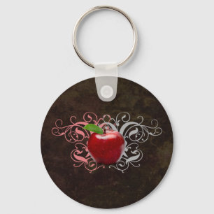 Antique Apple Keychain