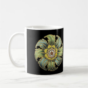 Antique Architectural Rosette No. 1 Coffee Mug