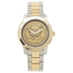 Antique Astrolabe Montre à deux tons