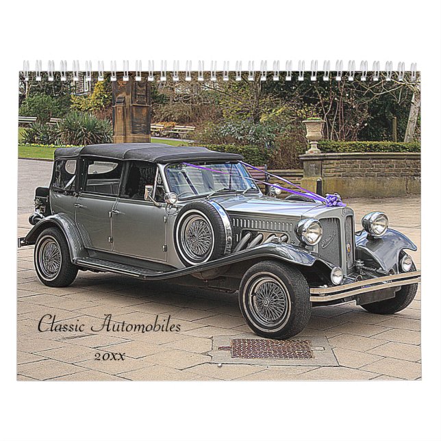 Antique Automobile Calendar 20xx (Cover)