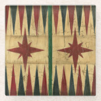 Antique Backgammon Game Board by Ethan Harper