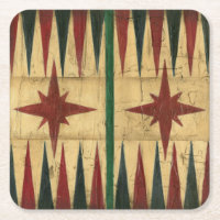 Antique Backgammon Game Board by Ethan Harper