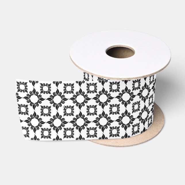 antique baroque ribbon satin ribbon (Spool)