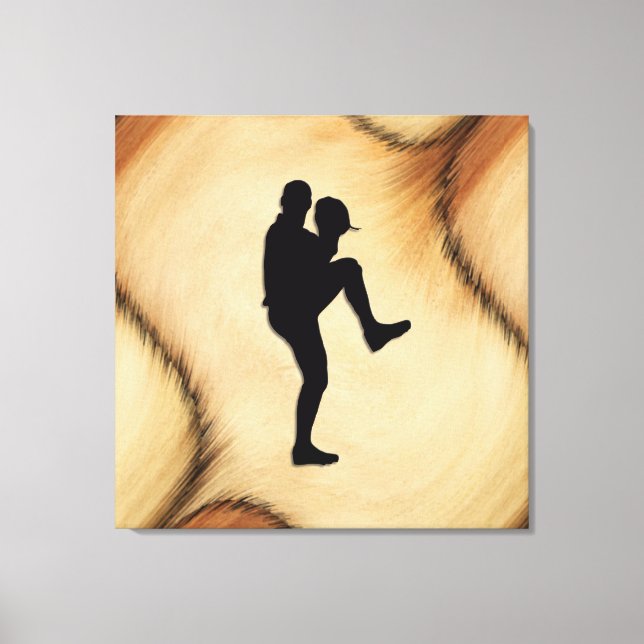 Antique Baseball Player Pitcher Canvas Print (Front)