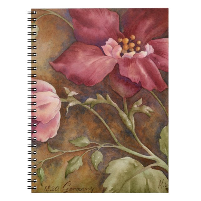 Antique Beauties I Notebook (Front)
